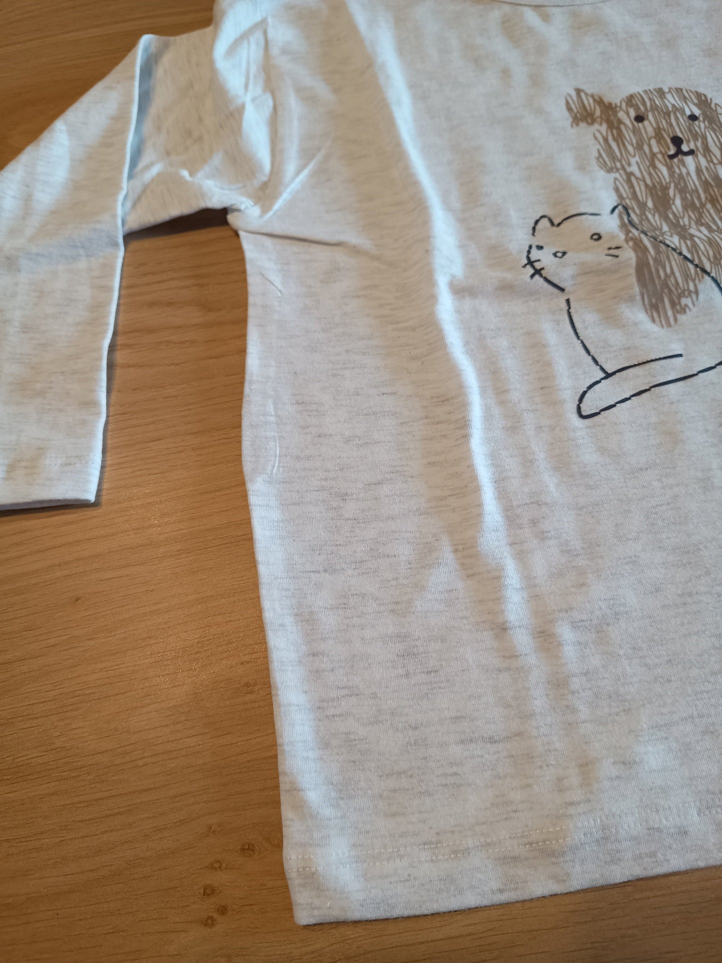 tshirt grey dog boy
