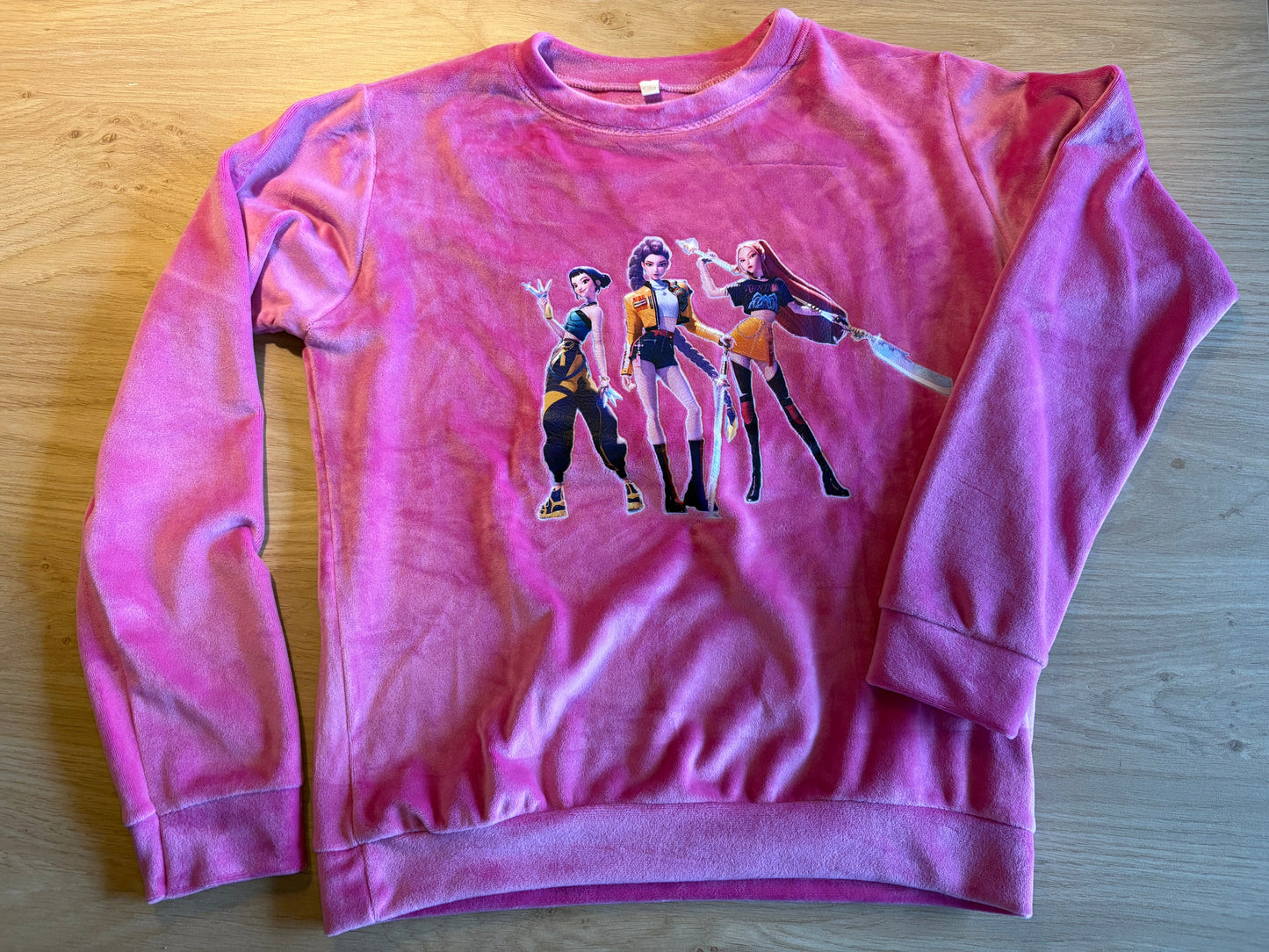 Pullover kpop pink