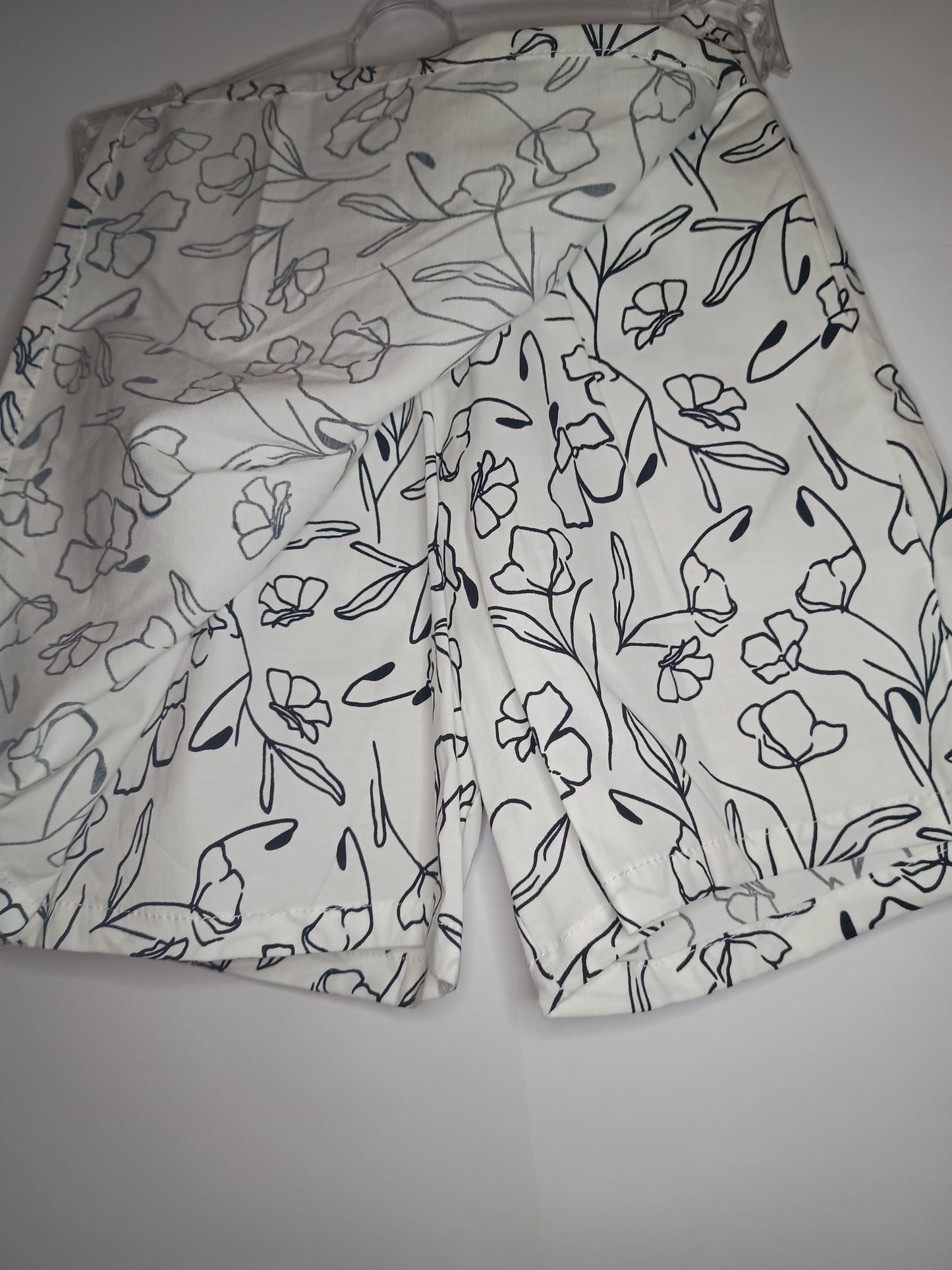 White and black Skirt