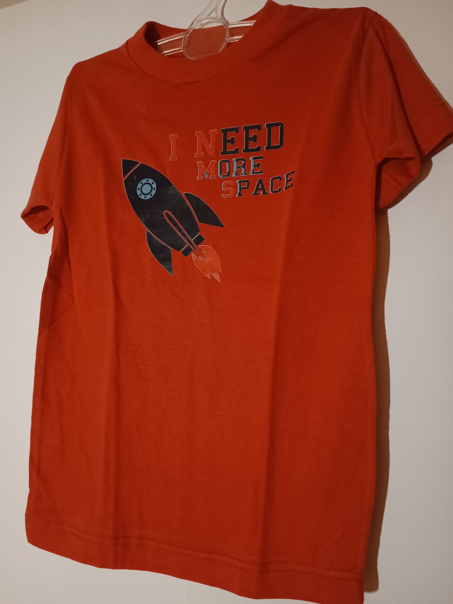 Red space shirt
