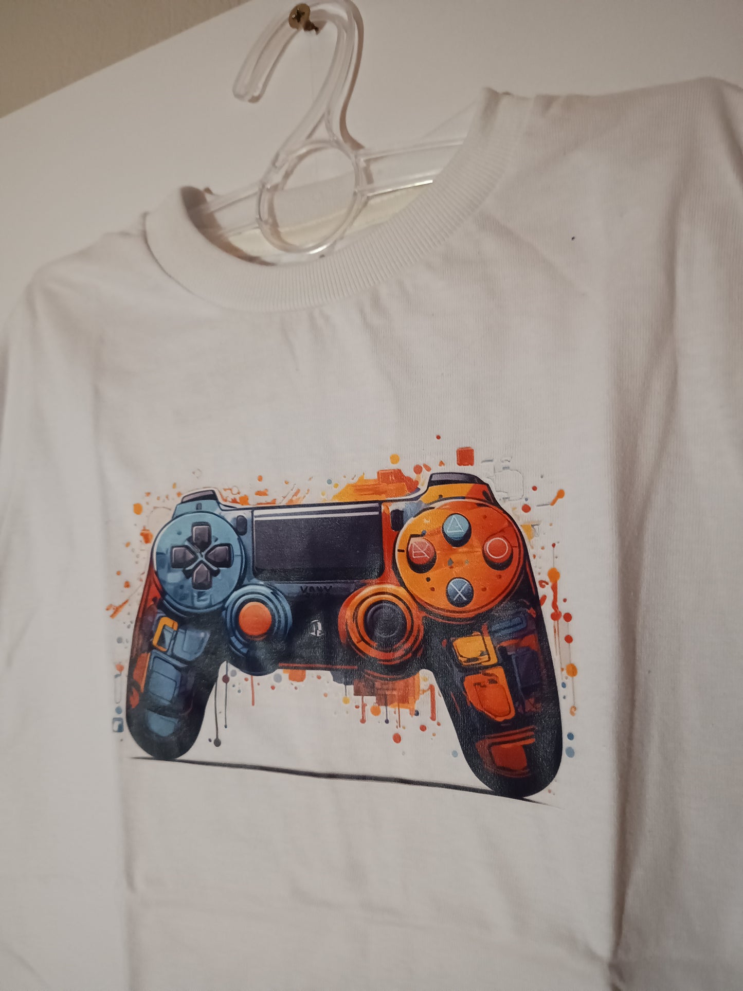 white game shirt
