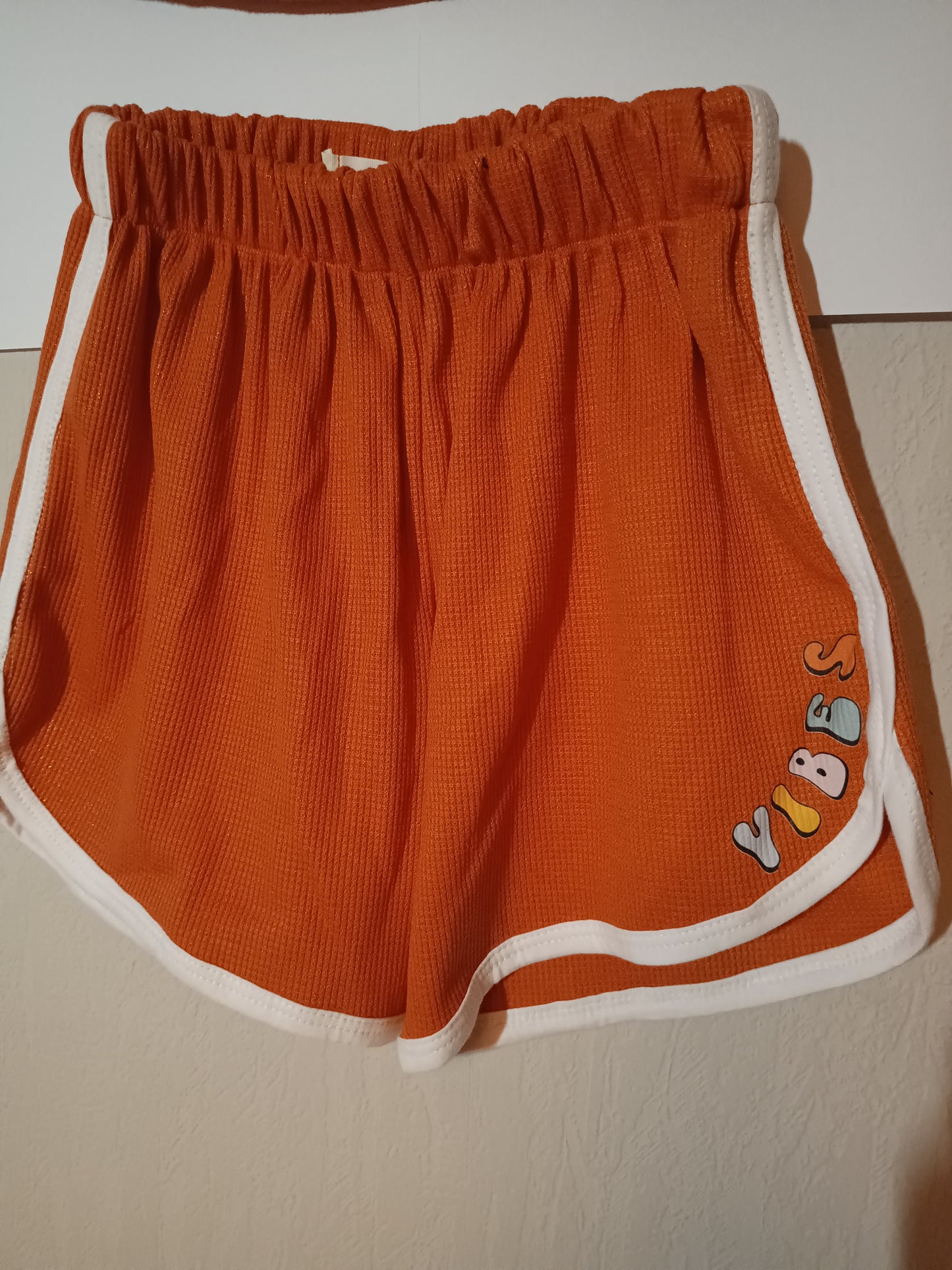 Wafle short and shirt