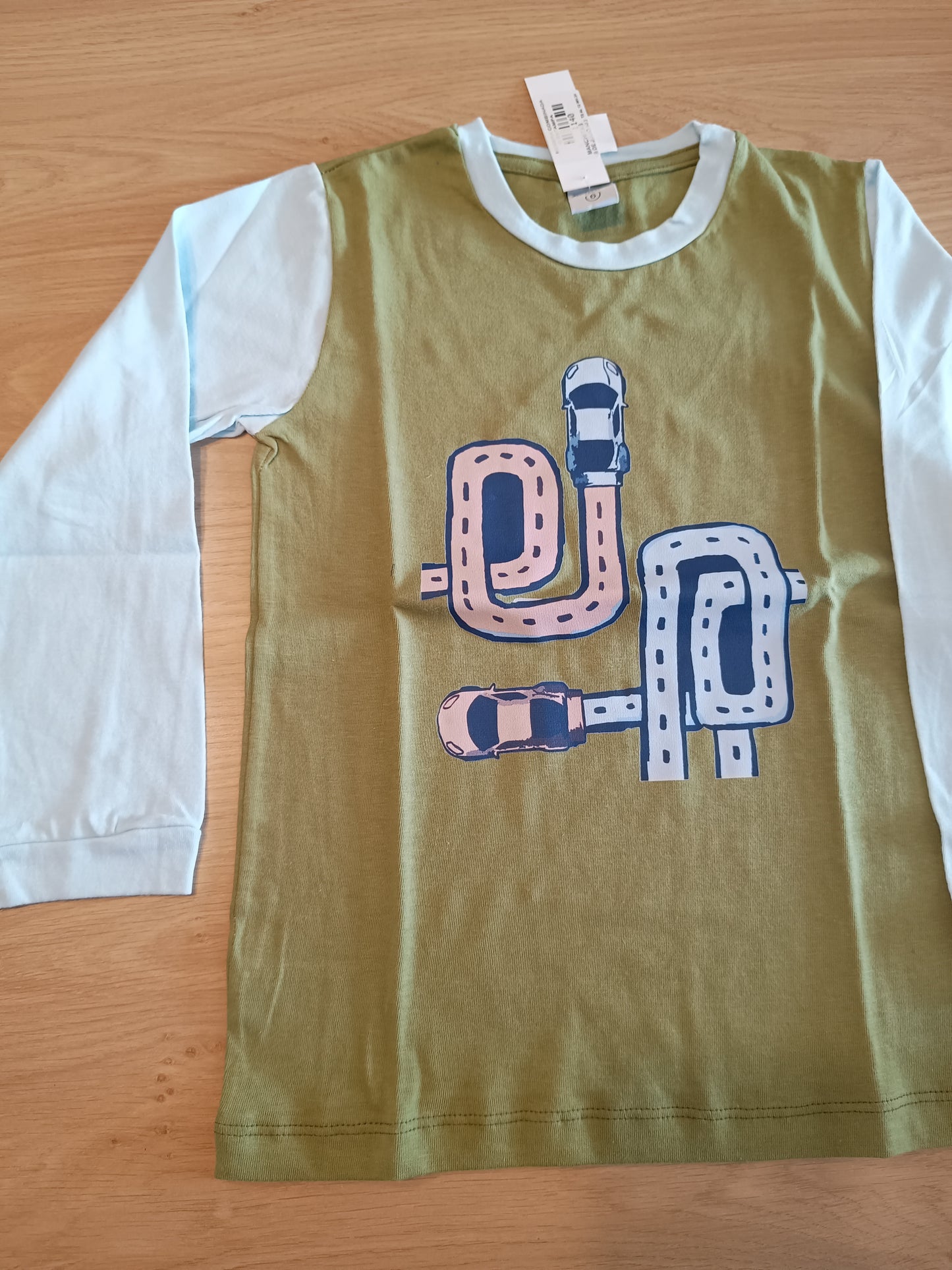 tshirt green route boy