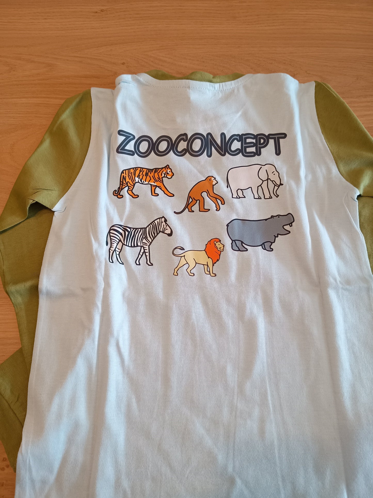 tshirt sky blue zoo boy