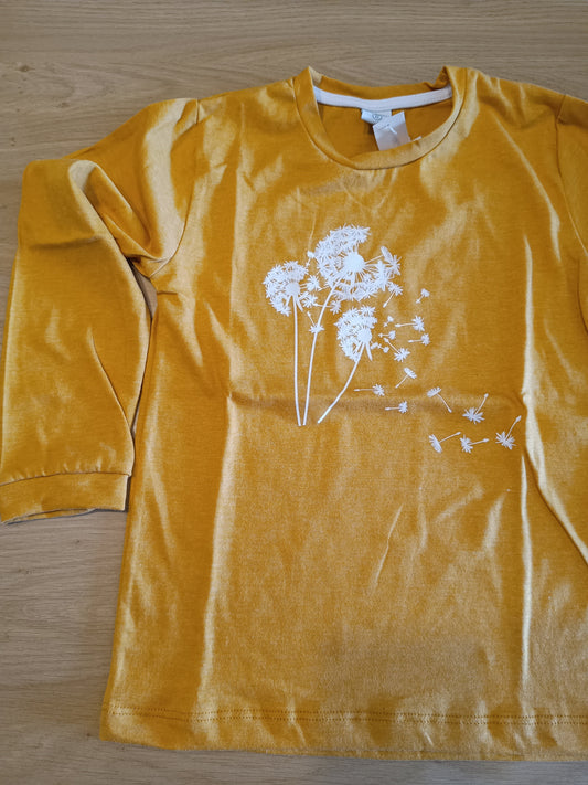 Tshirt brown flower