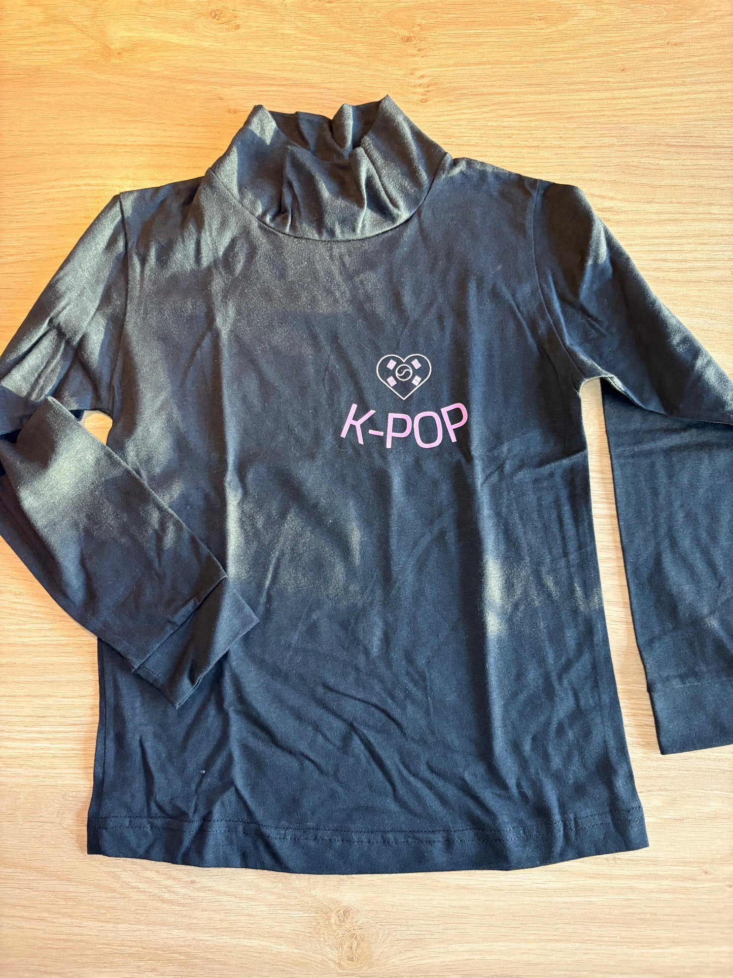 Kpop set jacket + tshirt black