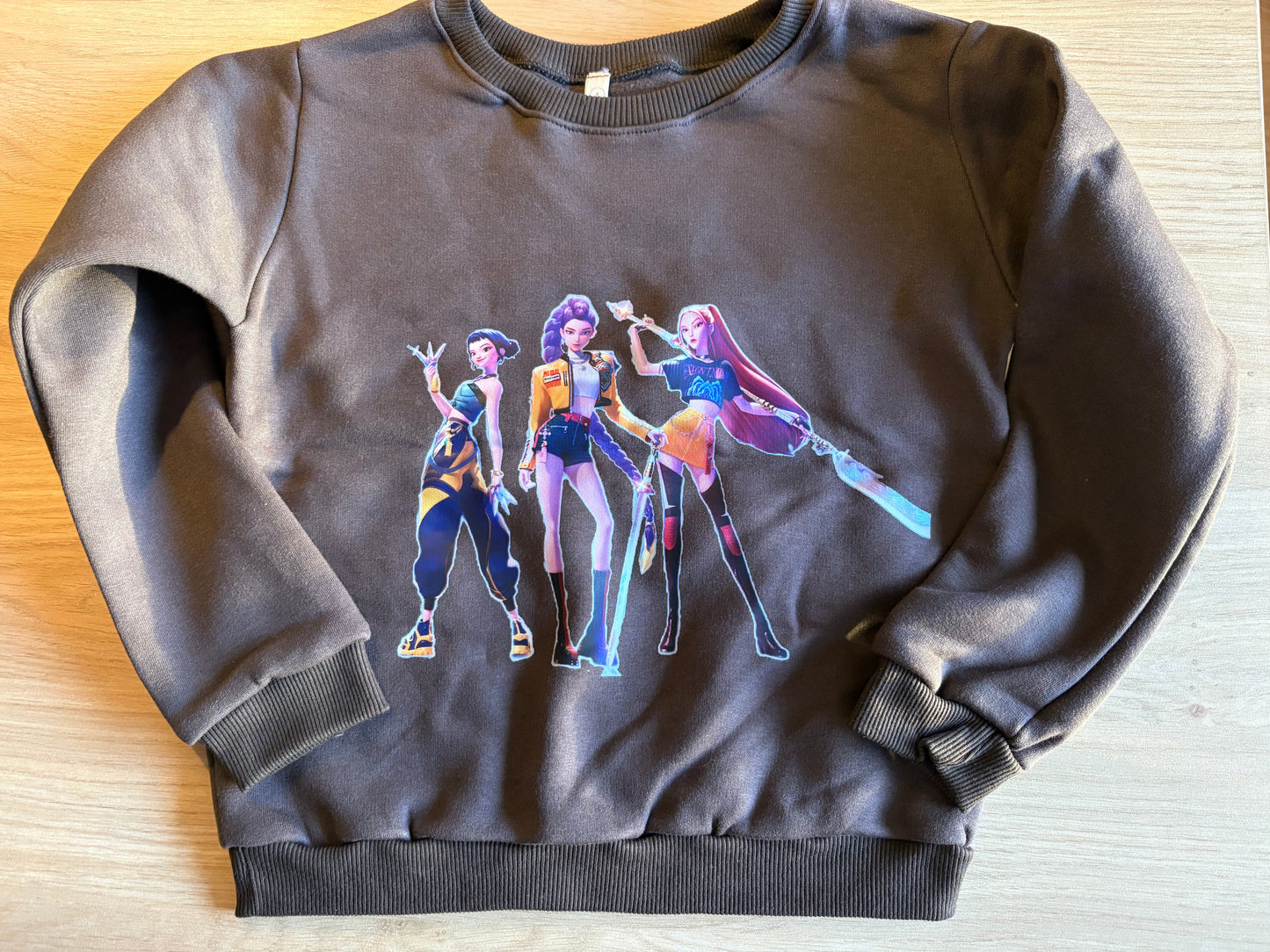 Pullover kpop brown