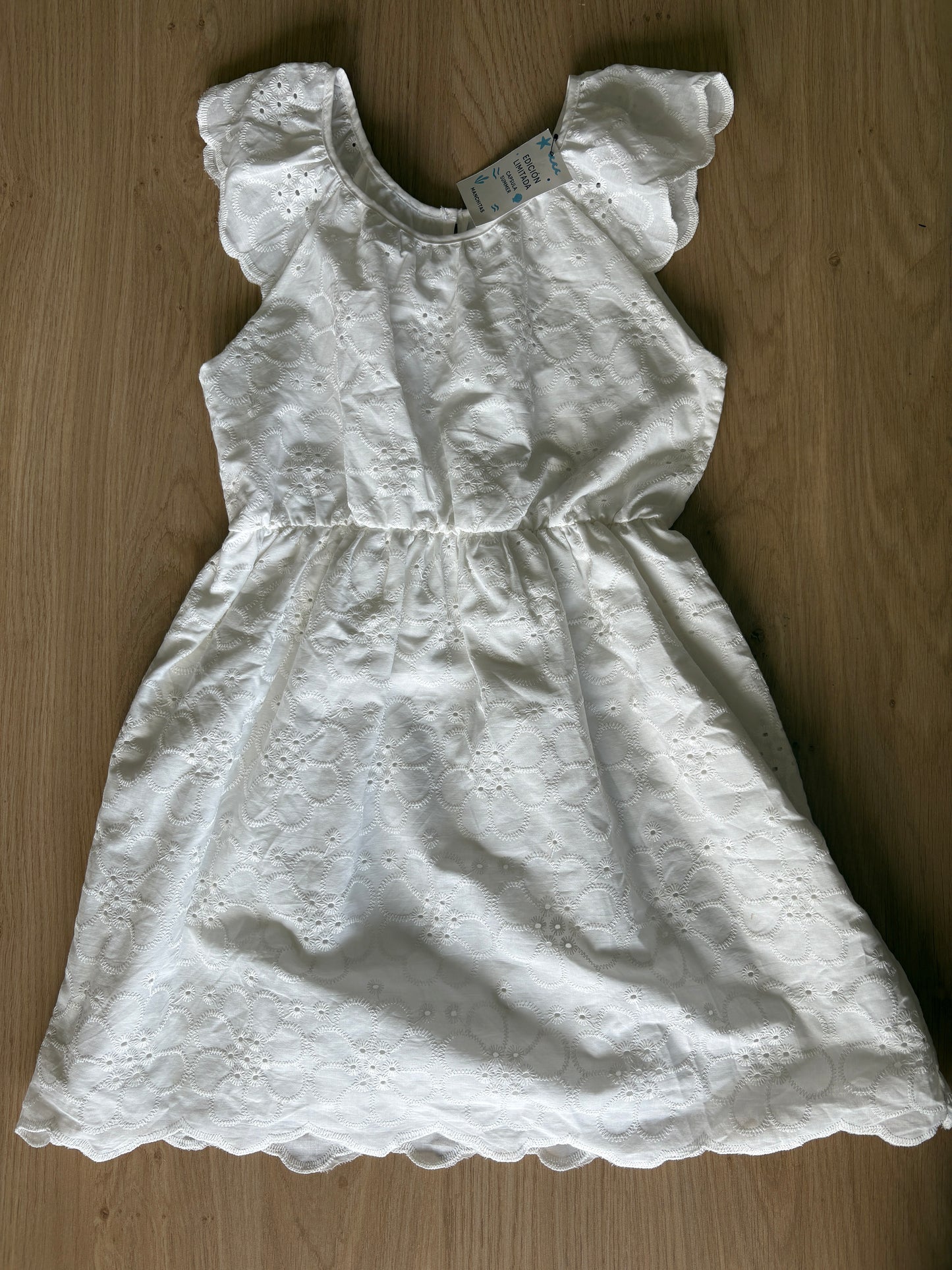 White brodery Dress