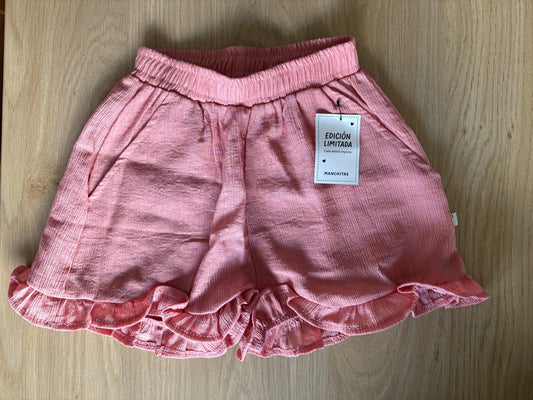 Creppe Short with ruffles