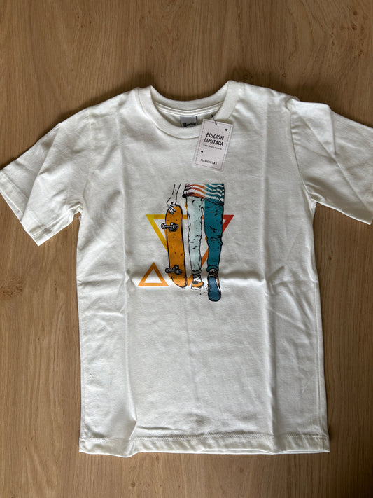Skate- beige T-shirt