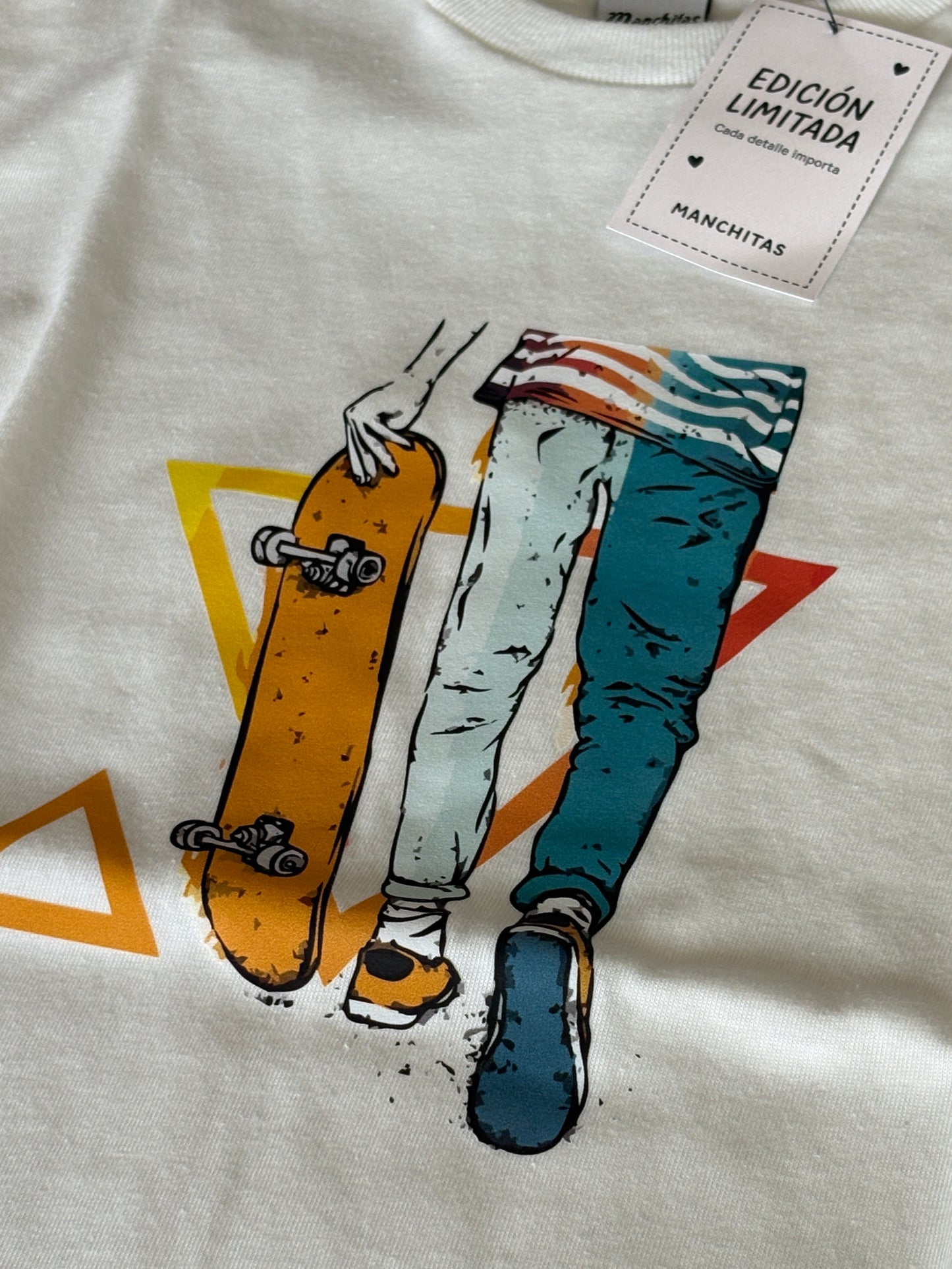 Skate- beige T-shirt