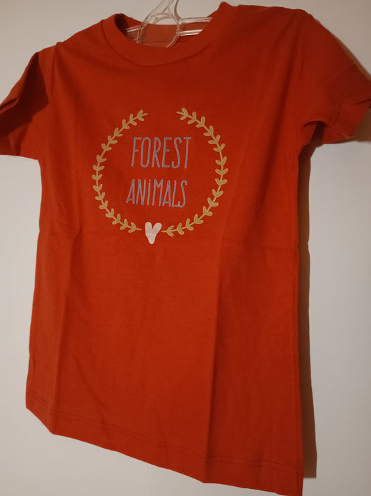 red forest shirt