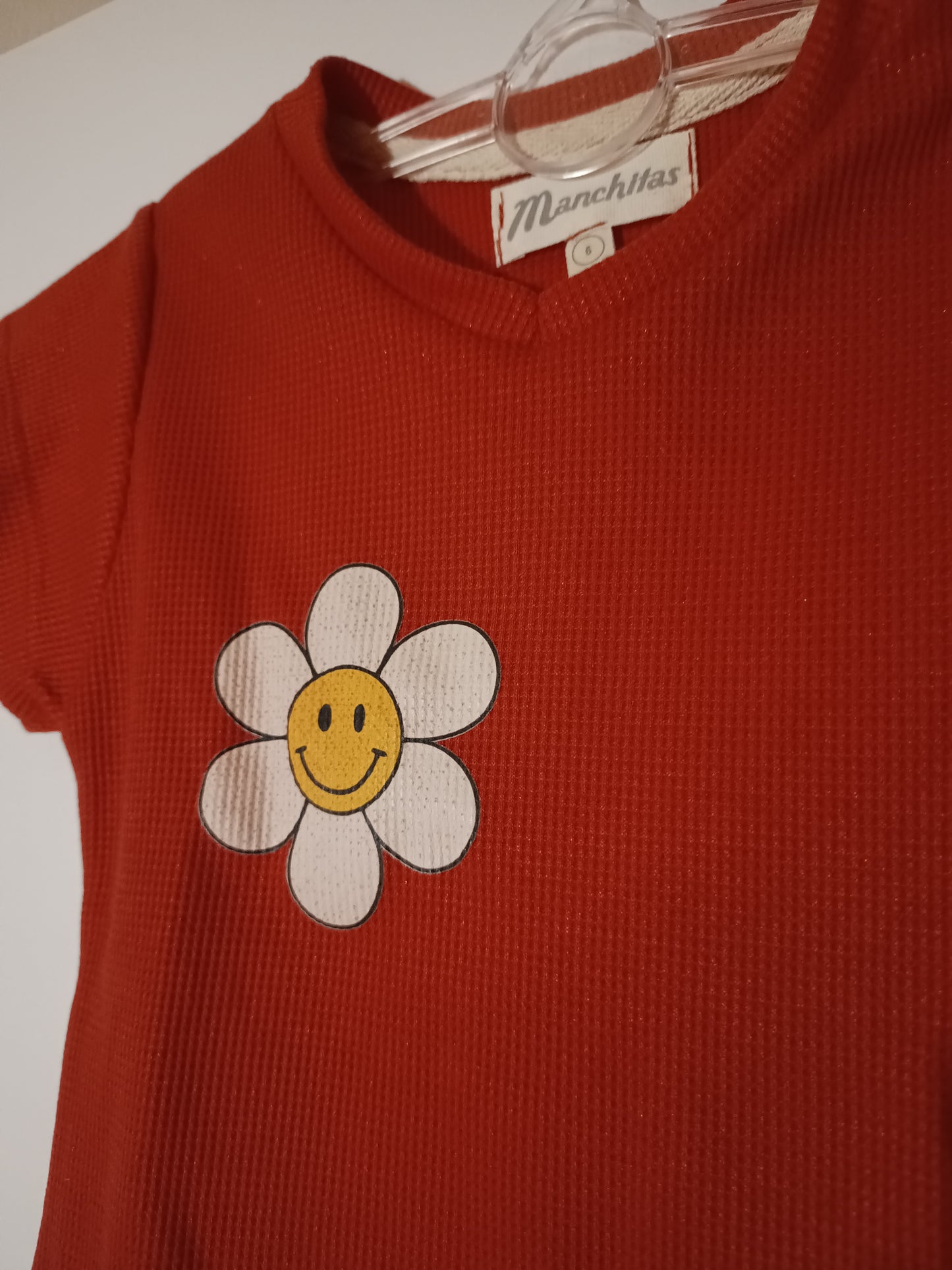 Wafle short and shirt