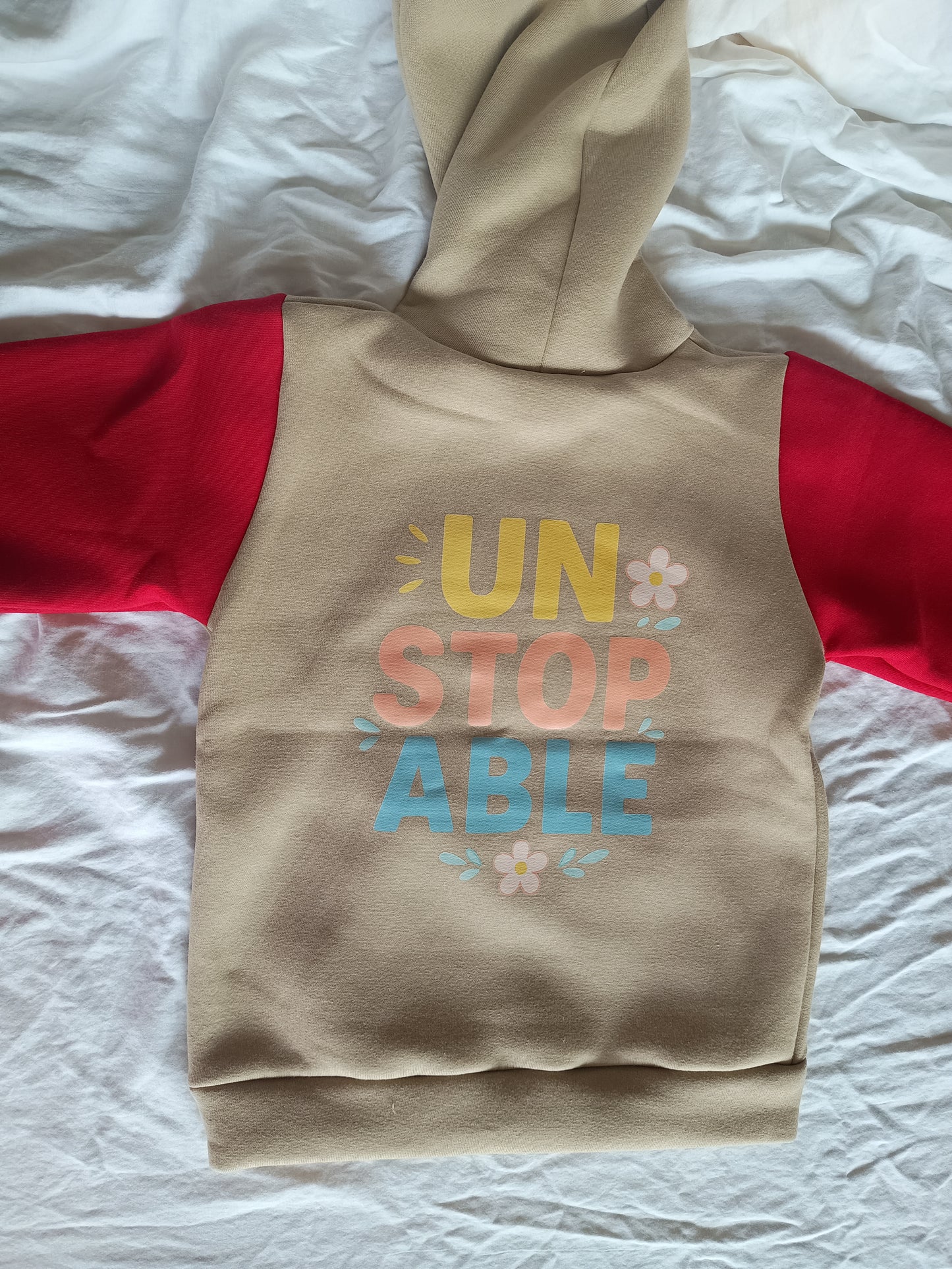 Pullover beige/red Girl