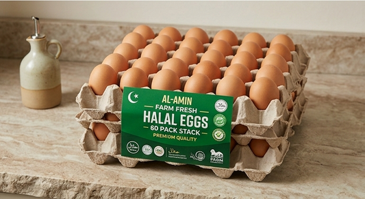 Halal Eggs x30 double